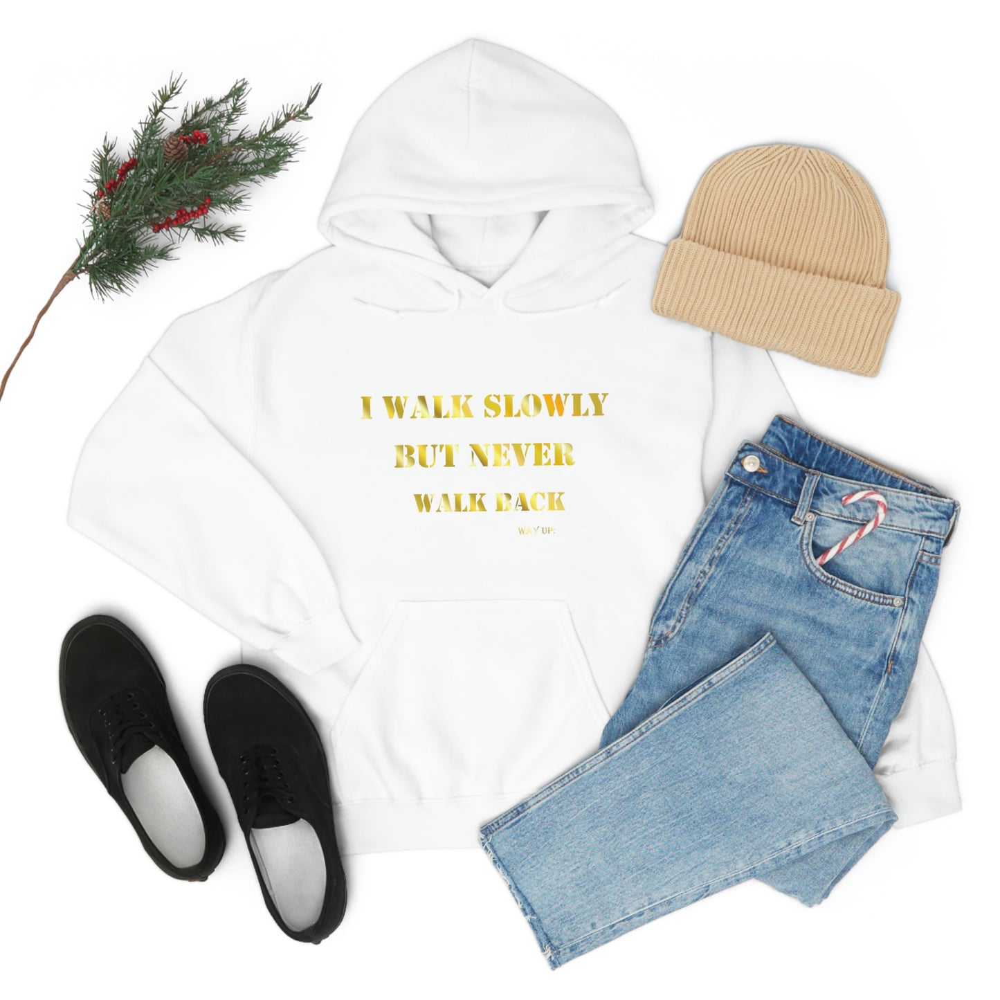 I walked Slowly Hooded Sweatshirt