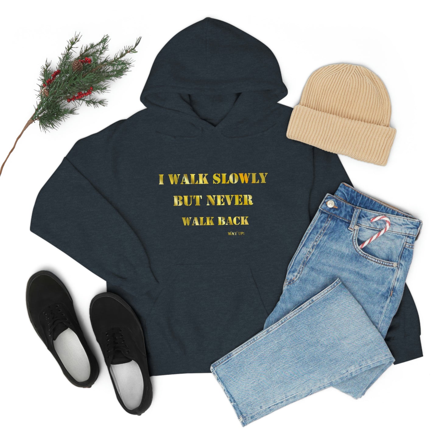 I walked Slowly Hooded Sweatshirt