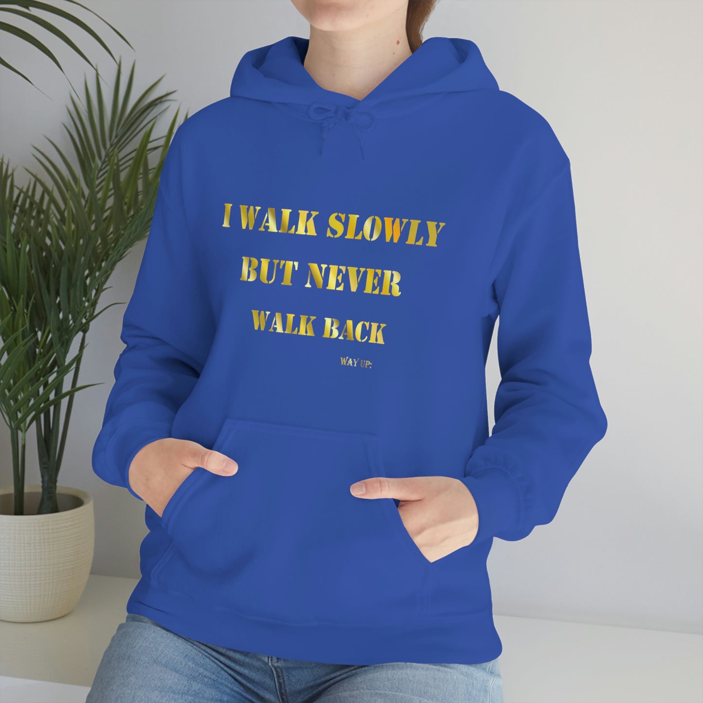 I Walk Slowly Hooded Sweatshirt