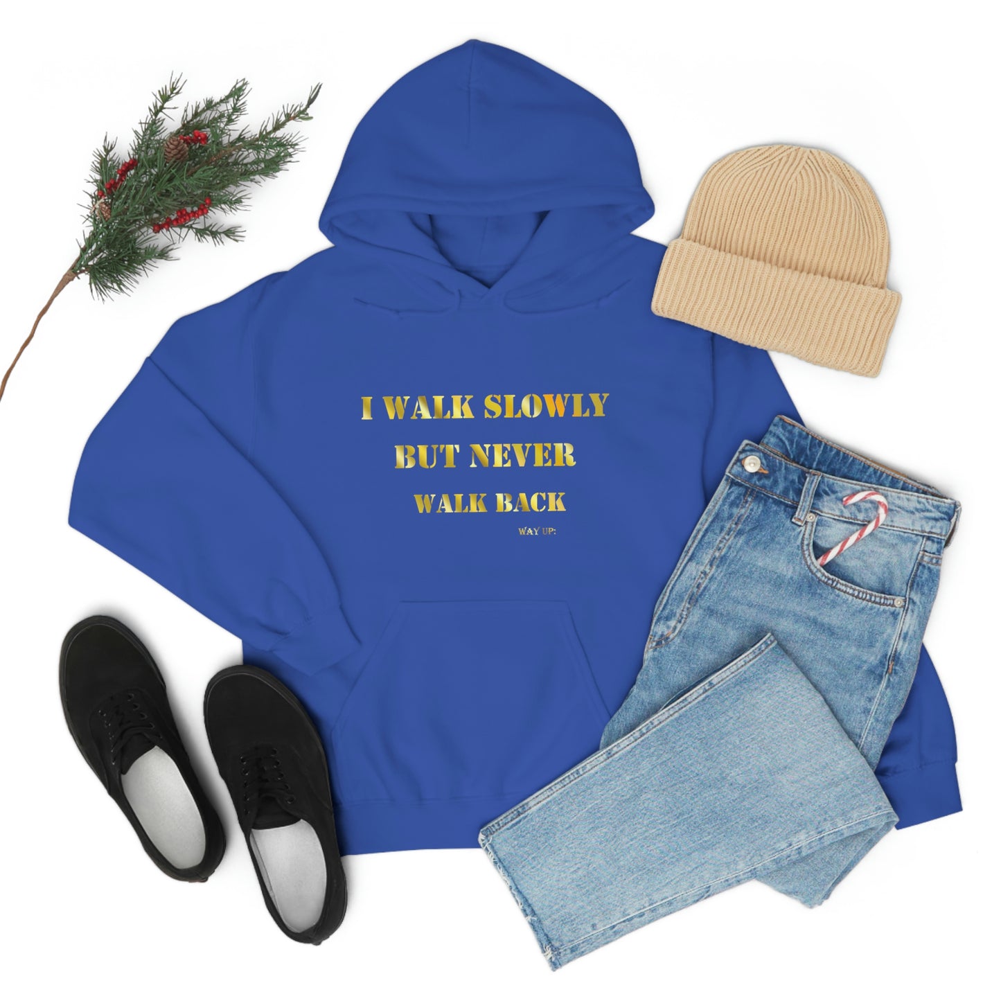 I walked Slowly Hooded Sweatshirt