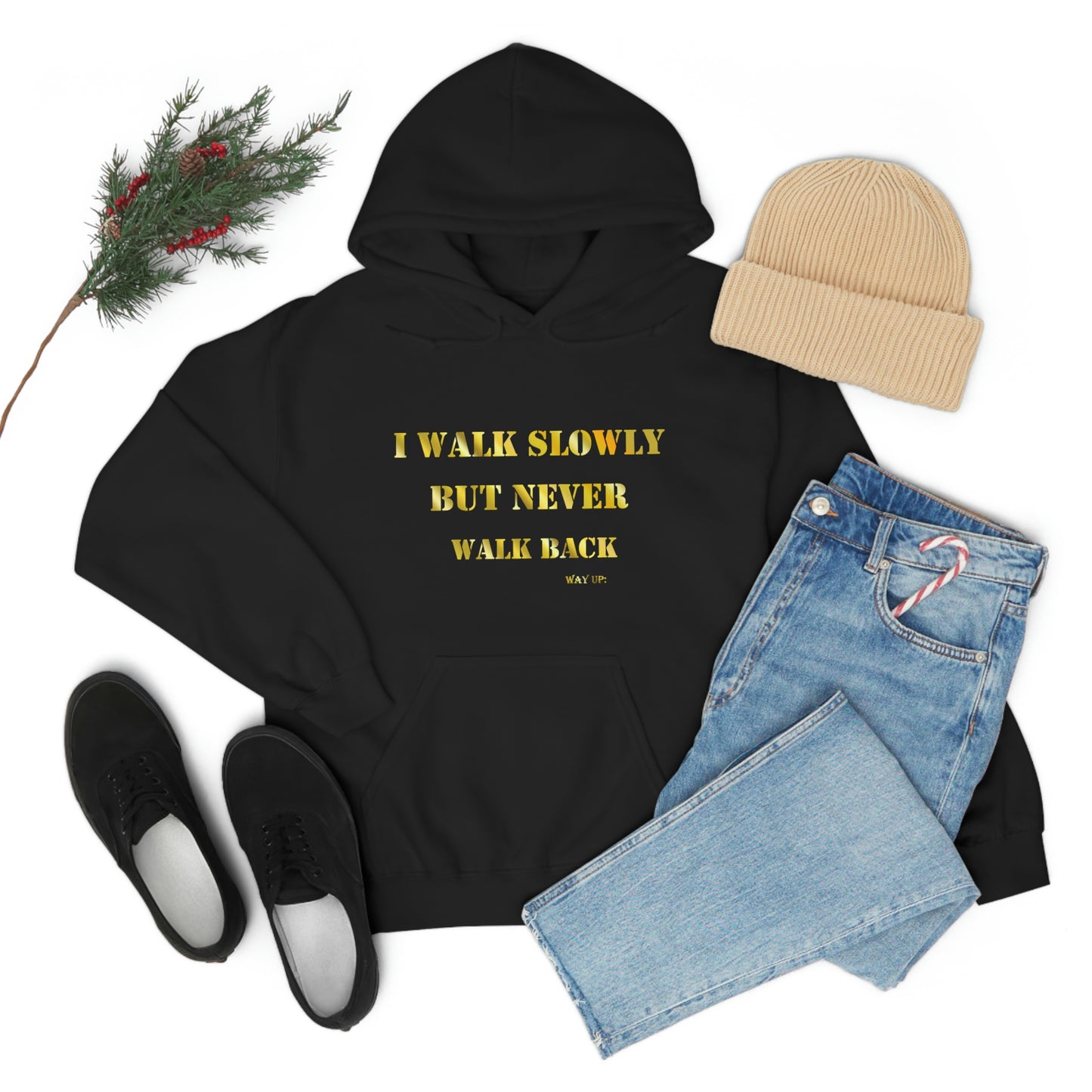 I walked Slowly Hooded Sweatshirt