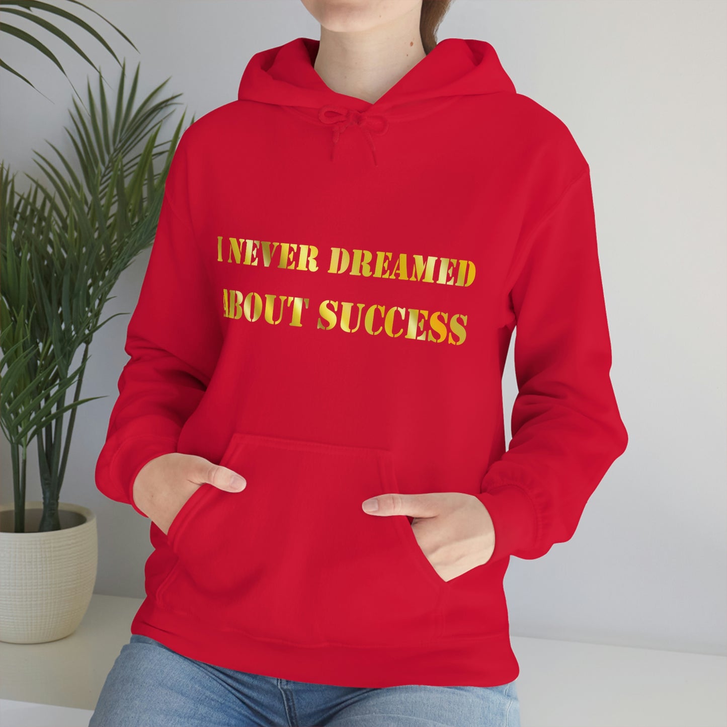 Work Hard for Success Hooded Sweatshirt